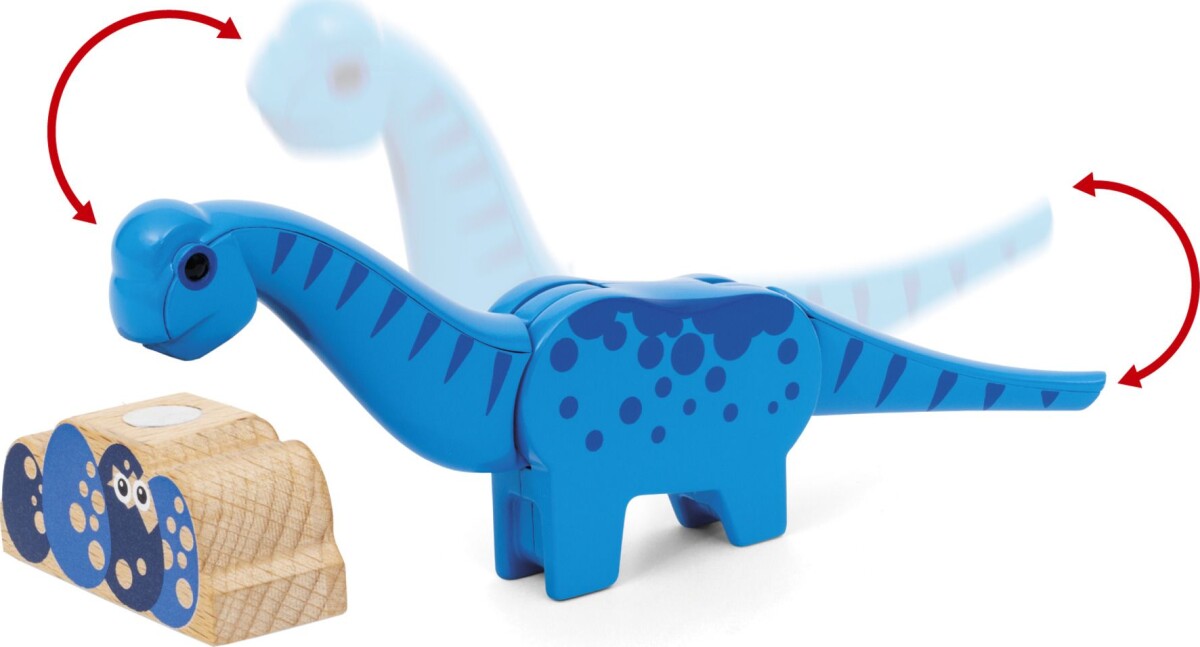 Brio World - Dinosaur Batteridrevet Tog Sæt - 5 Dele - 36096