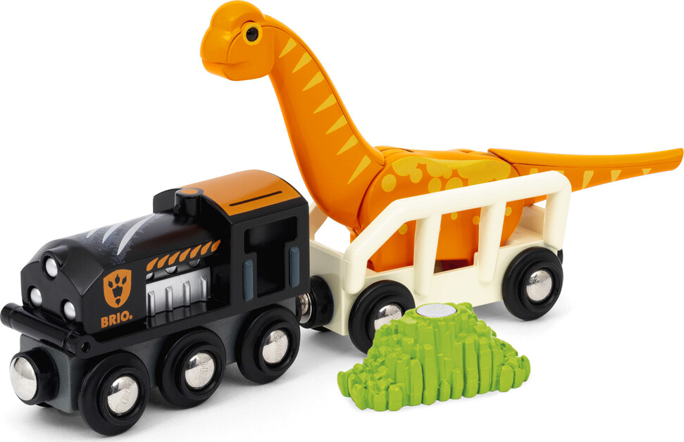 Brio World - Togbane Og Tog - Dinosaur Circle Set - 36098