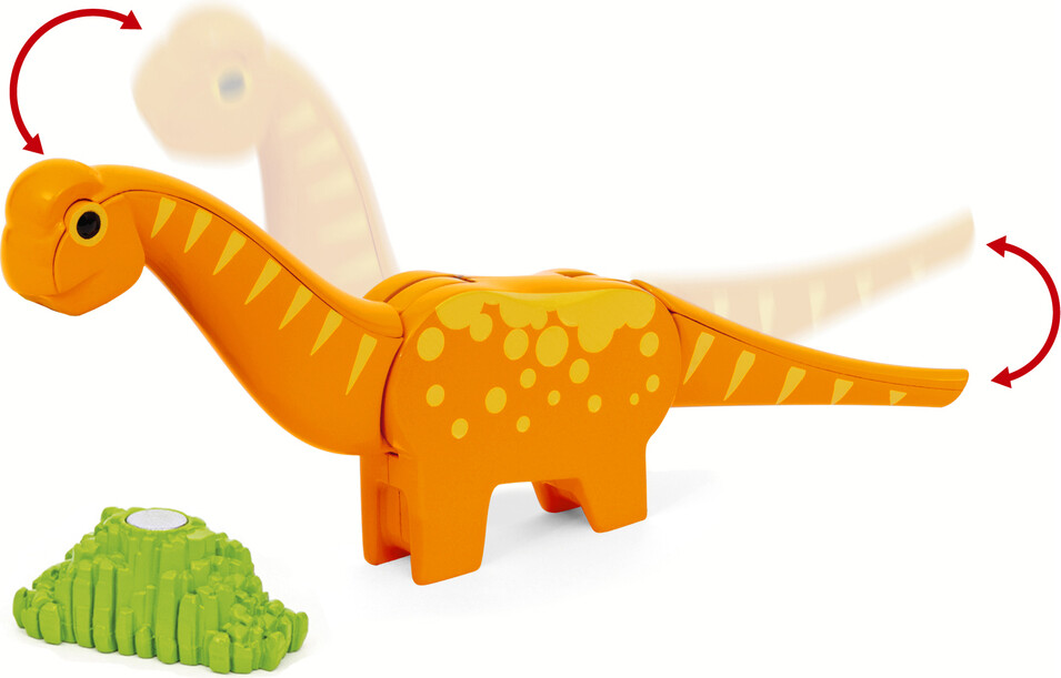 Brio World - Togbane Og Tog - Dinosaur Circle Set - 36098