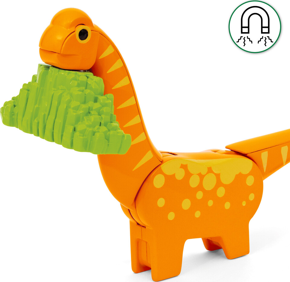 Brio World - Togbane Og Tog - Dinosaur Circle Set - 36098