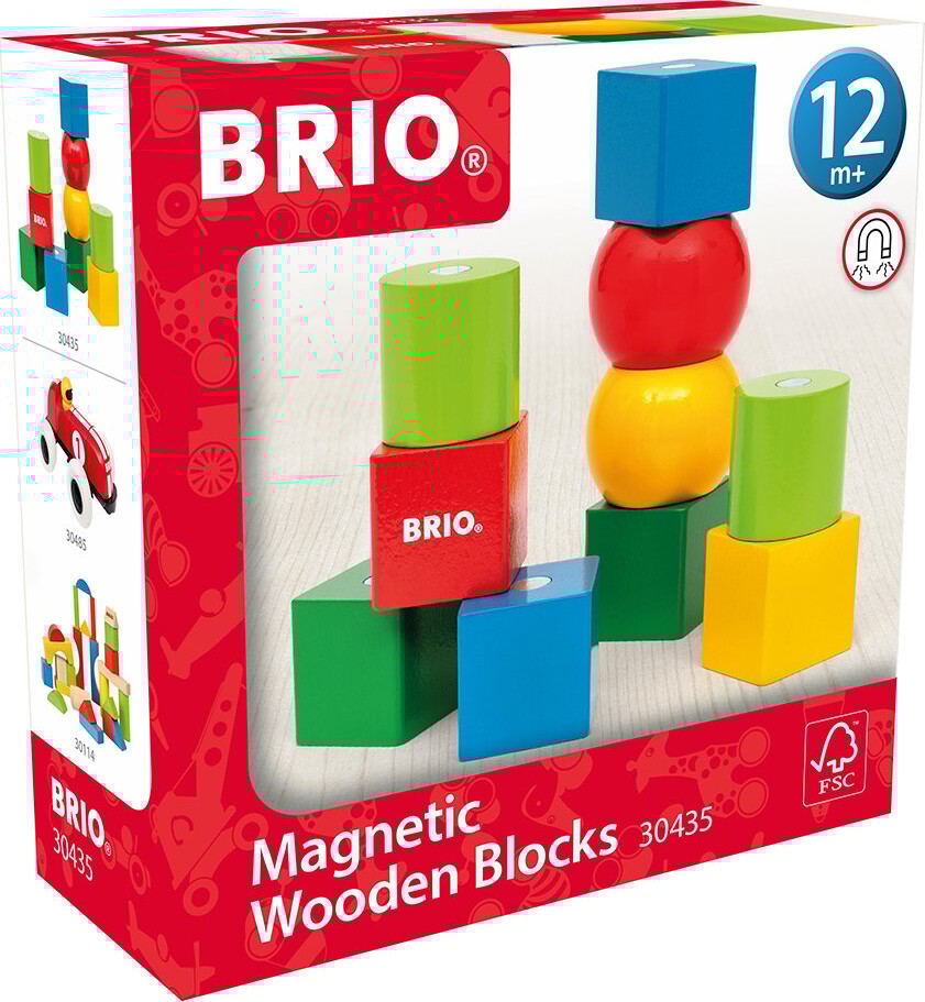 Brio - Magnetiske Træklodser - 30435