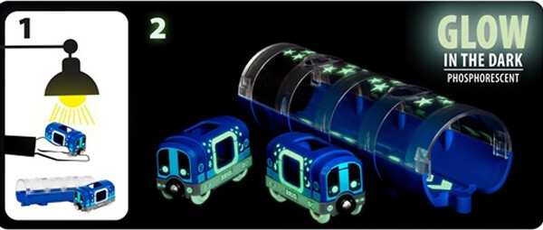 Brio 33970 - Metro Train Tunnel - Glow In The Dark - World