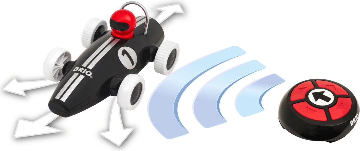 Brio - Fjernstyret Racer Bil - Sort