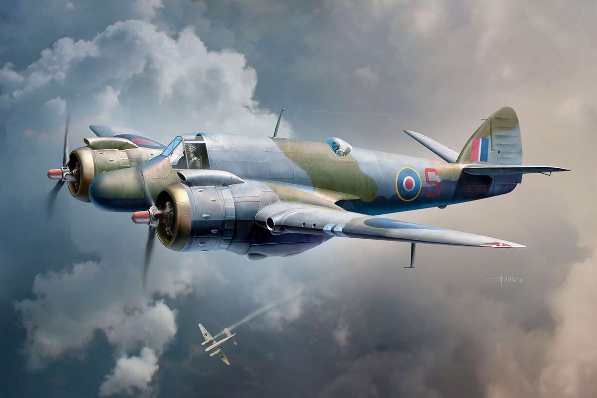 Revell - Bristol Beaufighter Mk Vi Fly Byggesæt - 1 48 - 03767