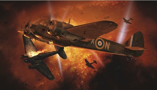 Airfix - Bristol Blenheim Mkif Modelfly Byggesæt - 1 72 - A04059