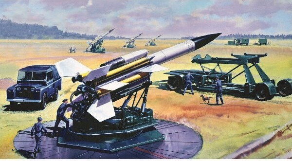 Airfix - Bristol Bloodhound Byggesæt - 1 76 - A02309V
