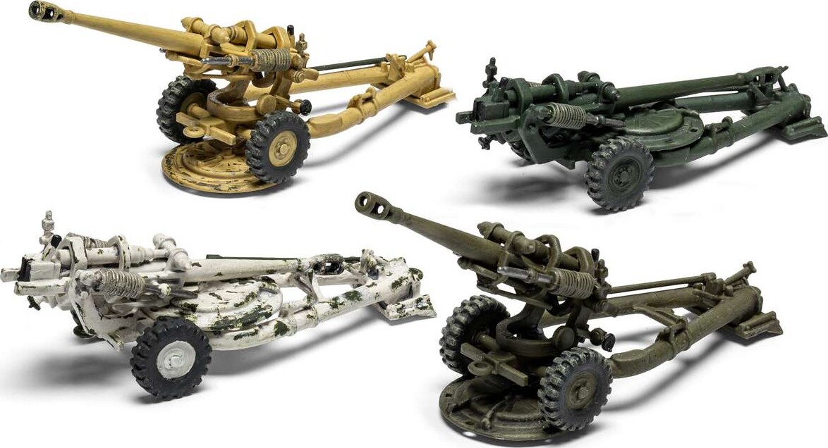 Airfix A02332 - British 105Mm Light Field Gun - 1 76