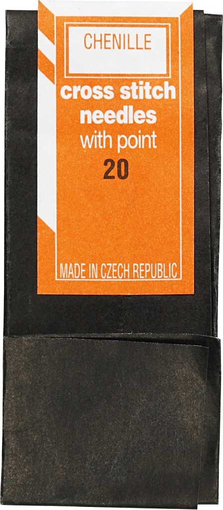 Broderinål - Nr 20 - L 43 Mm - Med Spids - 25 Stk