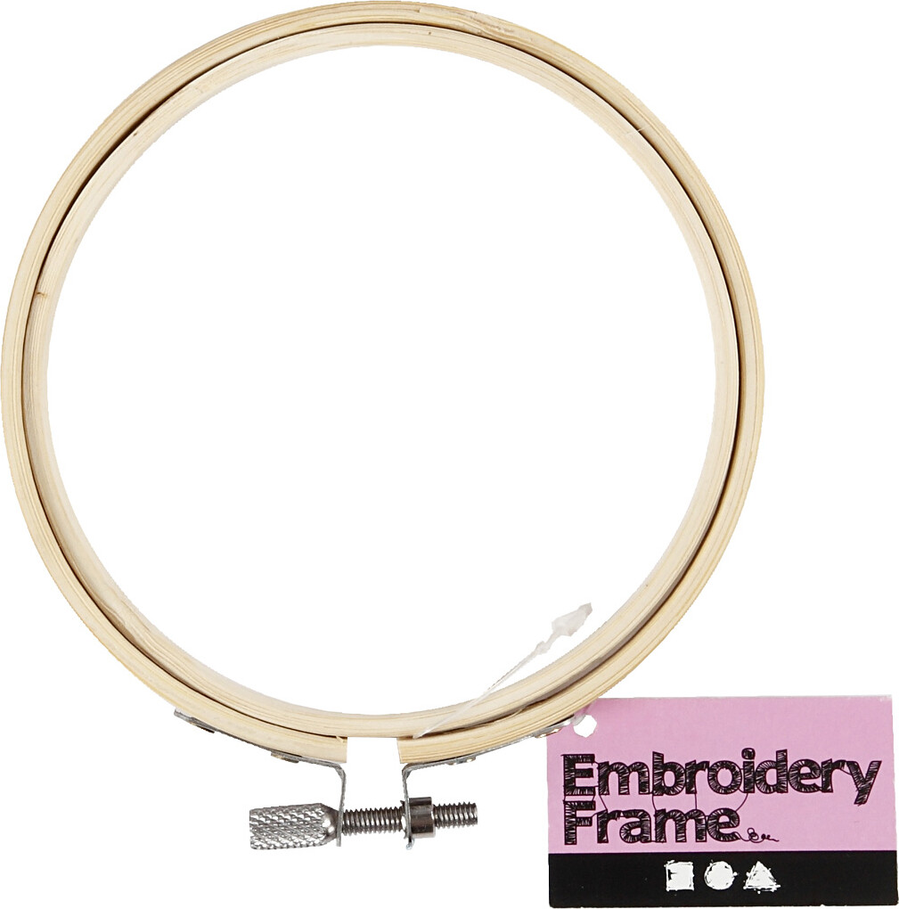 Broderiramme - Ø 10 Cm - 1 Stk