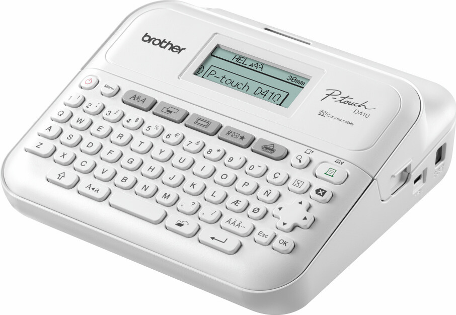 Brother - Pt-D410 P-Touch Desktop Label Printer Up To 18 Mm Usb