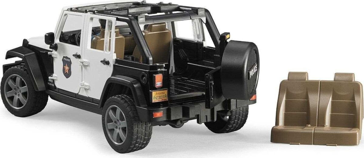 Bruder - Jeep Wrangler Unlimited Rubicon Politibil - 2526