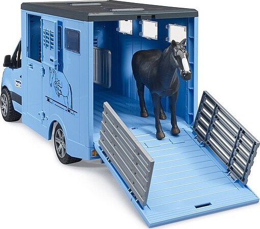Bruder - Hestetrailer Med 1 Hest - Mb Sprinter