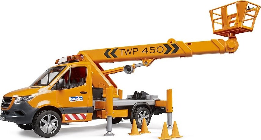 Bruder - Mb Sprinter Med Arbejdsplatform - 02679