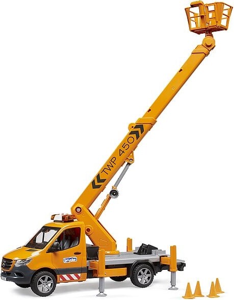 Bruder - Mb Sprinter Med Arbejdsplatform - 02679