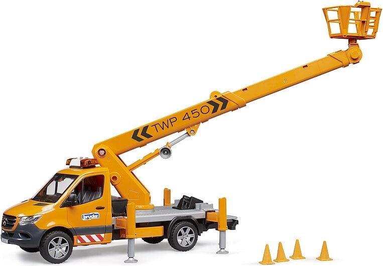 Bruder - Mb Sprinter Med Arbejdsplatform - 02679
