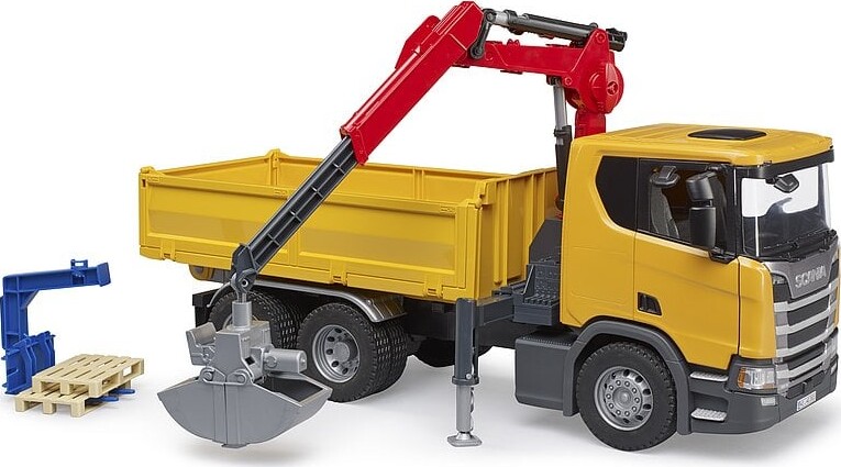 Bruder - Scania Super 560R Lastbil Med Kran