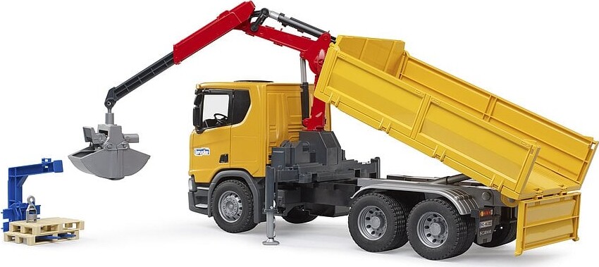 Bruder - Scania Super 560R Lastbil Med Kran