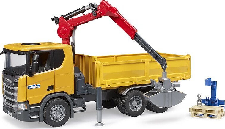 Bruder - Scania Super 560R Lastbil Med Kran