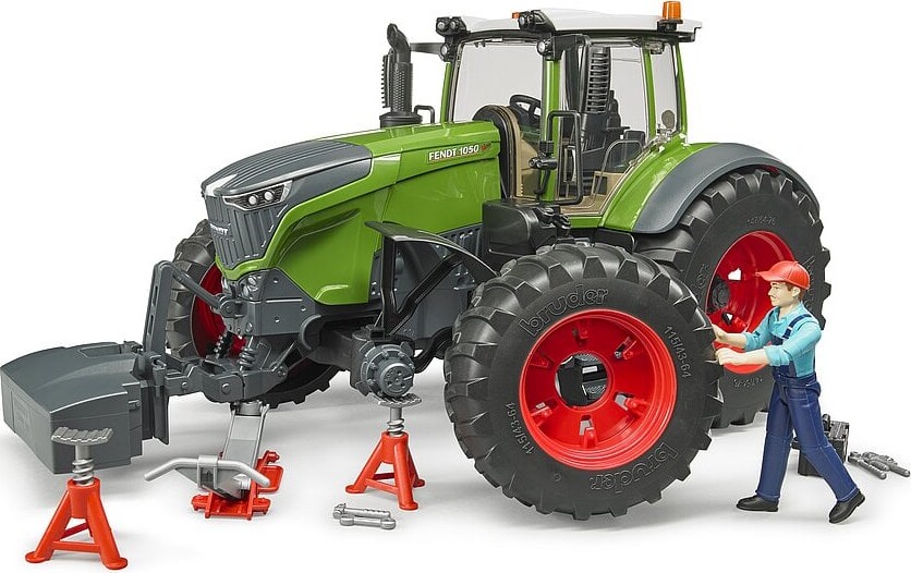 Accessoires Pour Tracteur Jouet Fendt 1050 Vario De Bruder - Lot De Pièces Neuves - Réf. 44043