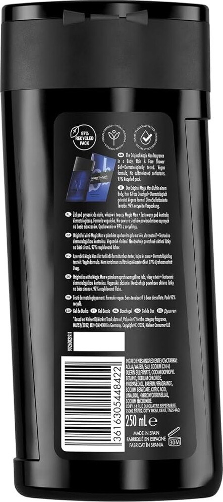 Bruno Banani - Magic Man Sg 3 In 1 - 250 Ml
