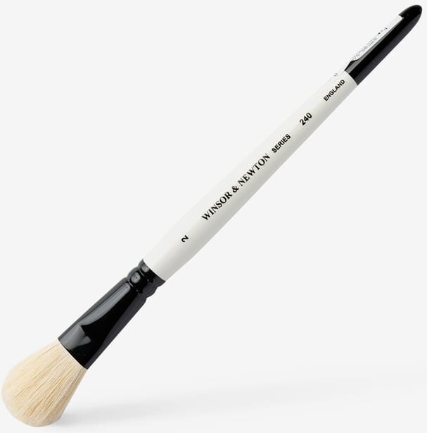 Winsor Newton - Pensel - Mop Brush - Series 240 - Kort - Str 2