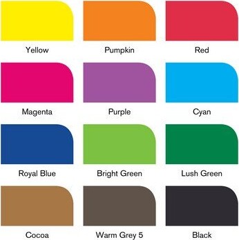 Winsor Newton - Brushmarker Tusser - Levende Toner - 12 Stk