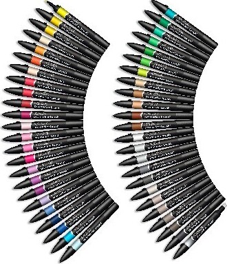 Winsor Newton - Promarker Brush Essential Collection - 48 Stk