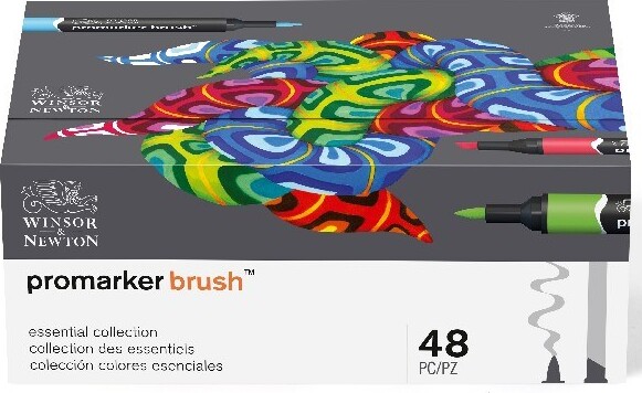 Winsor Newton - Promarker Brush Essential Collection - 48 Stk