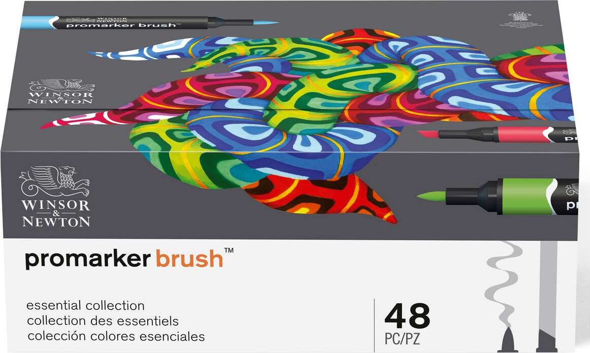 Winsor Newton - Promarker Brush Essential Collection - 48 Stk