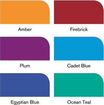 Winsor Newton - Brushmarker Tusser - Rich Tones - 6 Farver