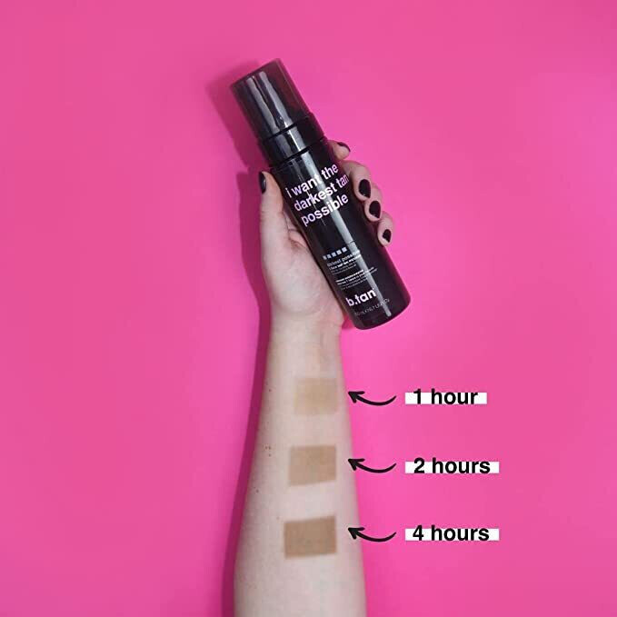 Btan - I Want The Darkest Tan Possible Tan Mousse 200 Ml