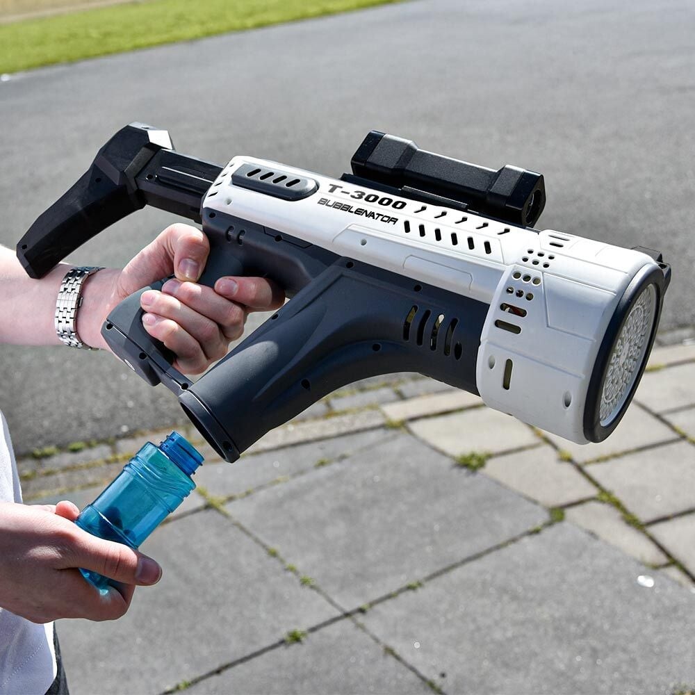 Elektrisk Sæbeboble Pistol - Bubblenator T 3000