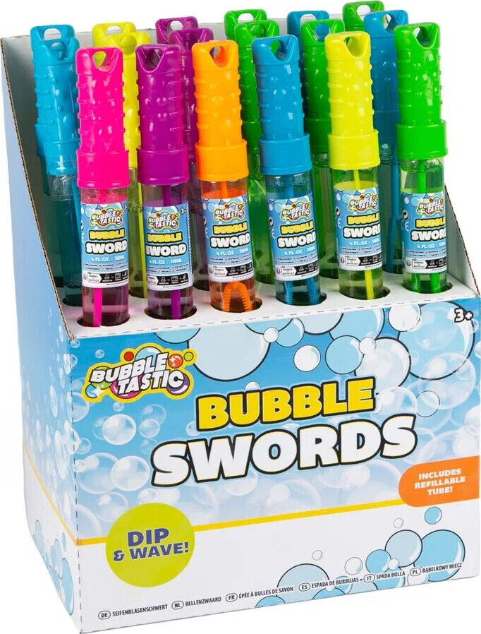 Bubbletastic Sæbeboblesværd Assorterede