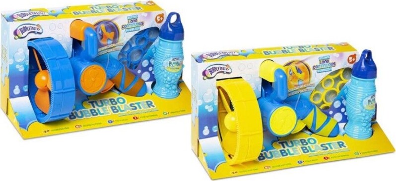 Bubbletastic - Turbo Bubble Blaster - Sæbebolbler - Assorteret