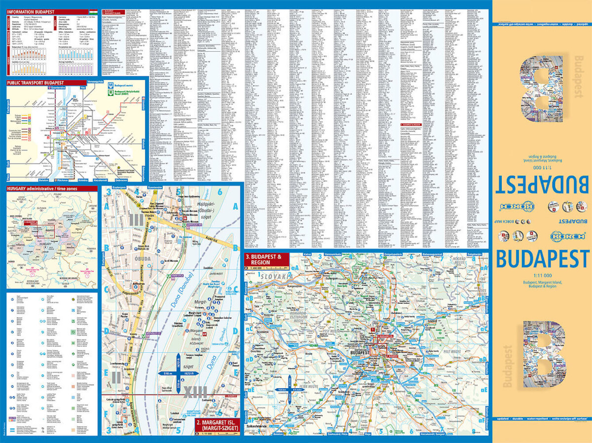 Budapest - Borch Maps