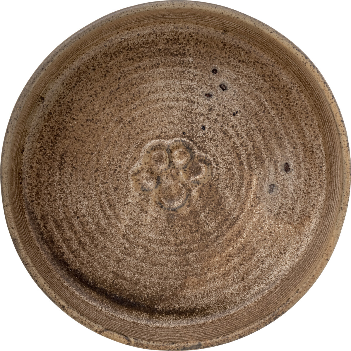 Bloomingville - Buddy Hundeskål - Brun - Stentøj Keramik