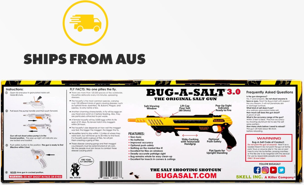 Bug-A-Salt 30 - Yellow