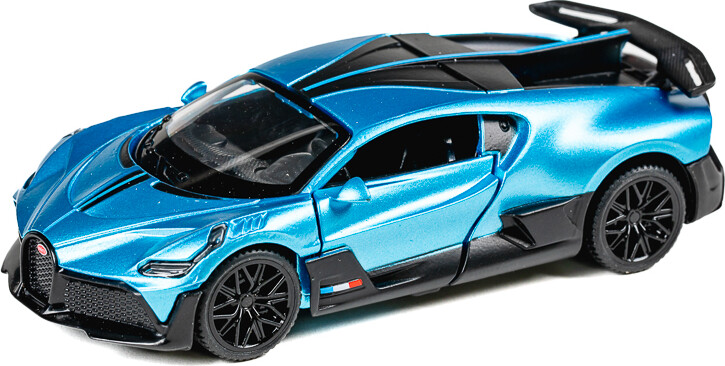 Bugatti Divo 1 43 Die-Cast Blue - Tec-Toy