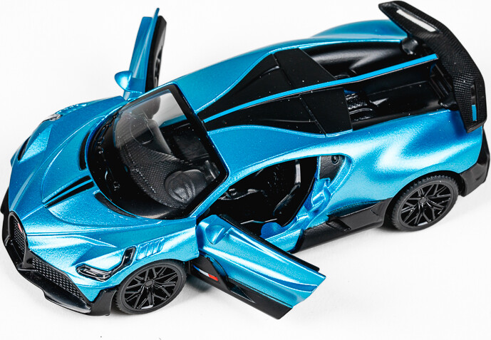 Bugatti Divo 1 43 Die-Cast Blue - Tec-Toy