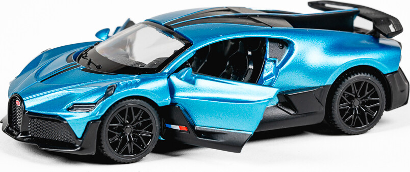 Bugatti Divo 1 43 Die-Cast Blue - Tec-Toy
