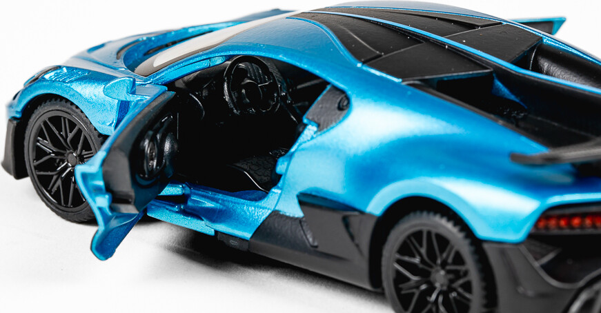 Bugatti Divo 1 43 Die-Cast Blue - Tec-Toy