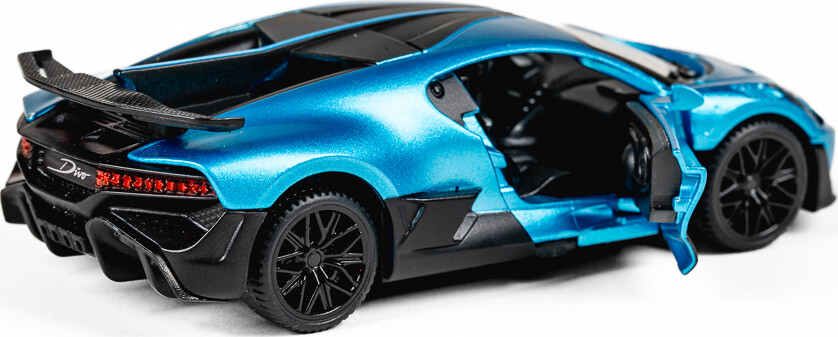Bugatti Divo 1 43 Die-Cast Blue - Tec-Toy