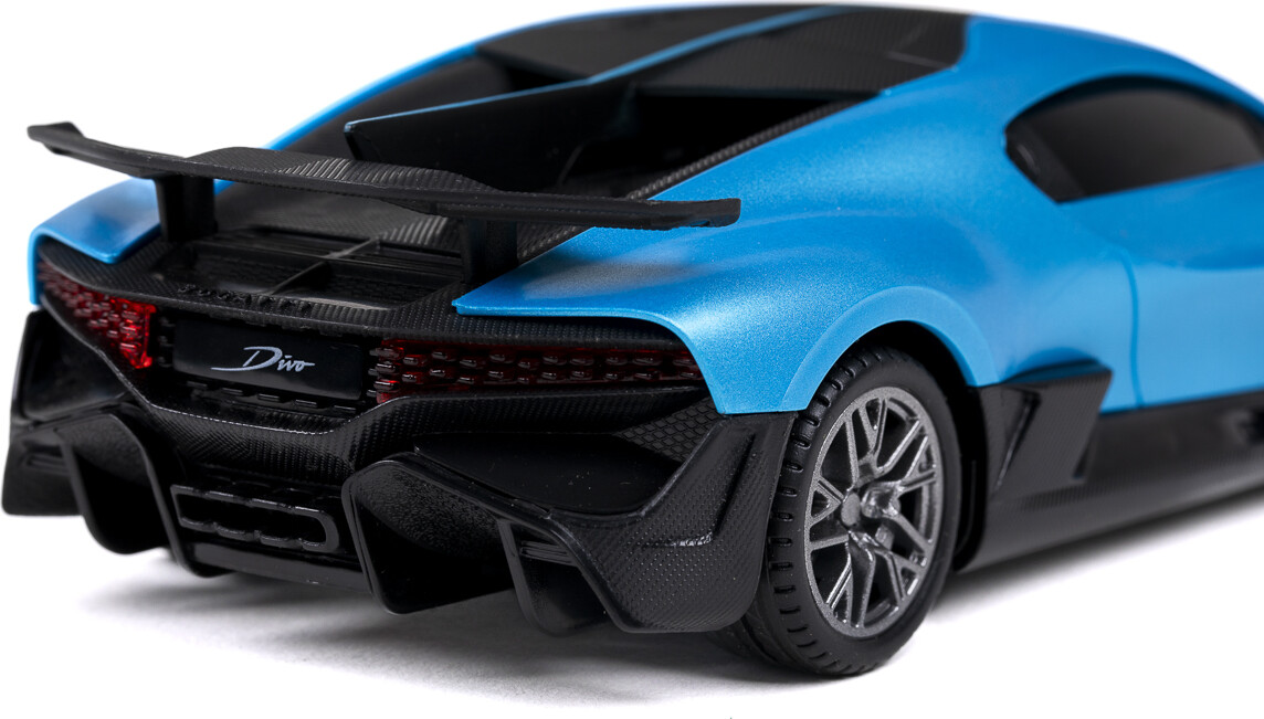 Bugatti Divo - Rc Fjernstyret Racerbil - 1 16 - 2 4 Ghz - Blå