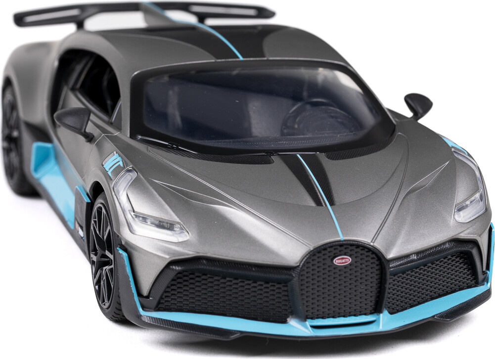 Bugatti Divo - Rc Fjernstyret Racerbil - 1 16 - 2 4 Ghz - Grå