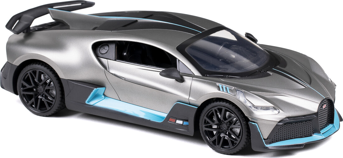 Bugatti Divo - Rc Fjernstyret Racerbil - 1 16 - 2 4 Ghz - Grå