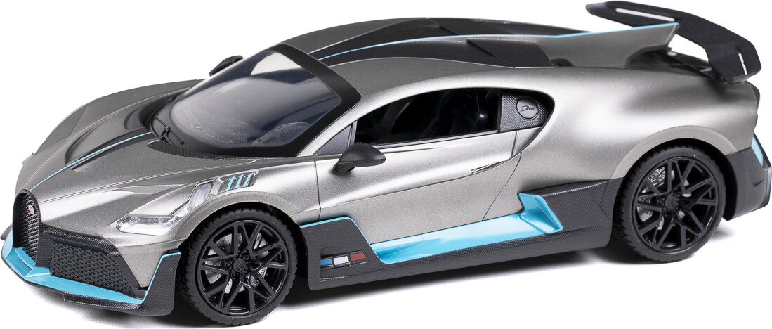 Bugatti Divo - Rc Fjernstyret Racerbil - 1 16 - 2 4 Ghz - Grå