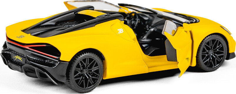 Bugatti Mistral 1 43 Die-Cast Yellow - Tec-Toy