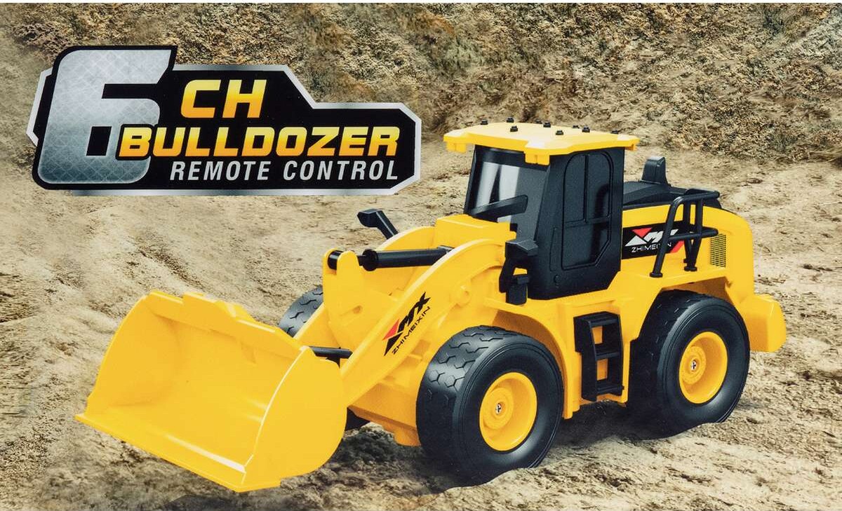 Bulldozer Rc 1 24 2 4Ghz 3 7V 500Mah 6 Channels - Z6810A - Mx