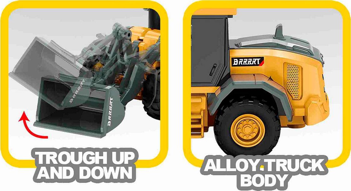 Mx - Rc Fjernstyret Mini Bulldozer - 1 64 - 8 Kanaler - Z6758A-1