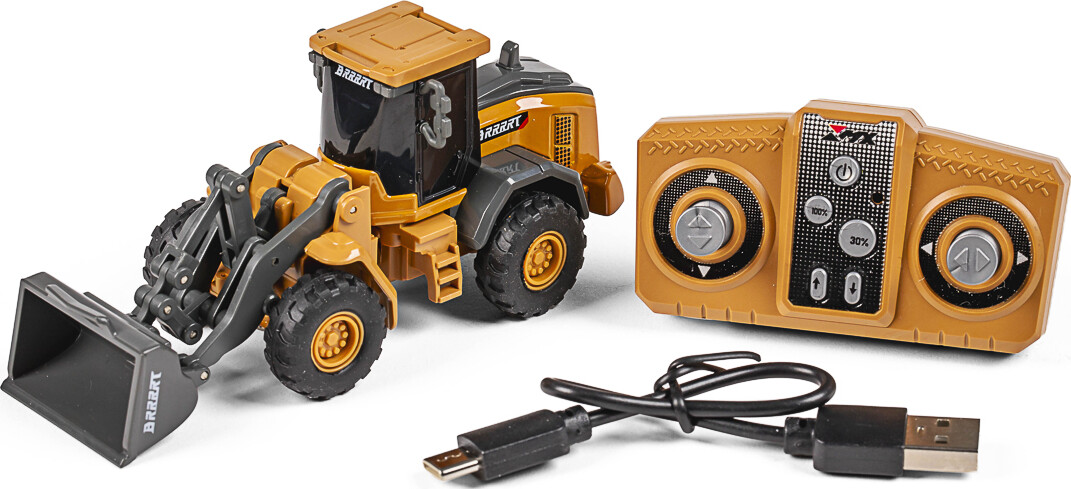 Mx - Rc Fjernstyret Mini Bulldozer - 1 64 - 8 Kanaler - Z6758A-1
